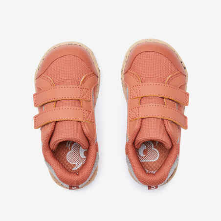 Kids' First Step Breathable and Comfortable Rip-Tab Shoes Size 3.5C to 6.5C