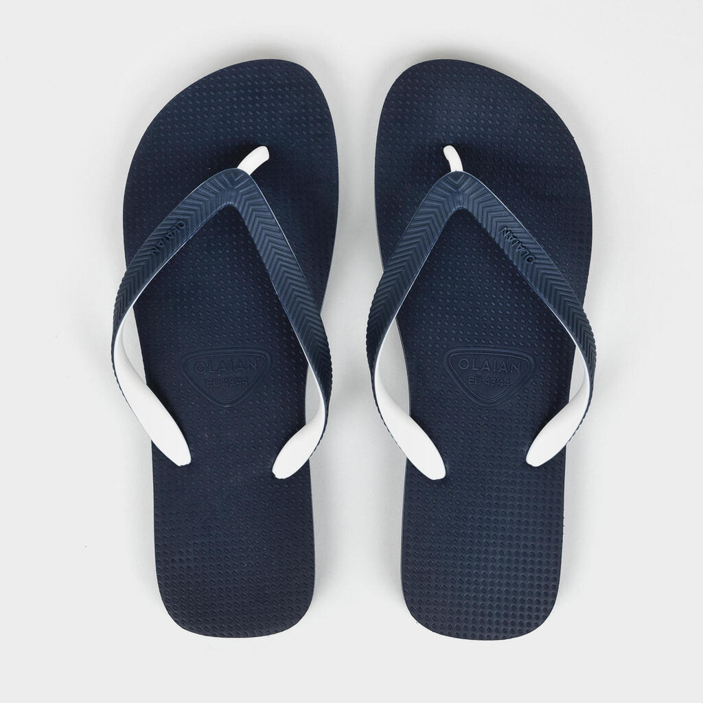 Chanclas Hombre 500 Azul-Gris