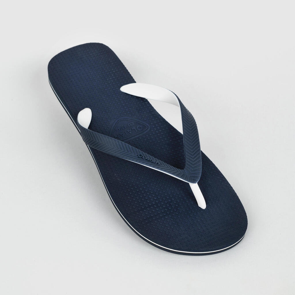 Men’s Flip-Flops - 500 Navy Blue