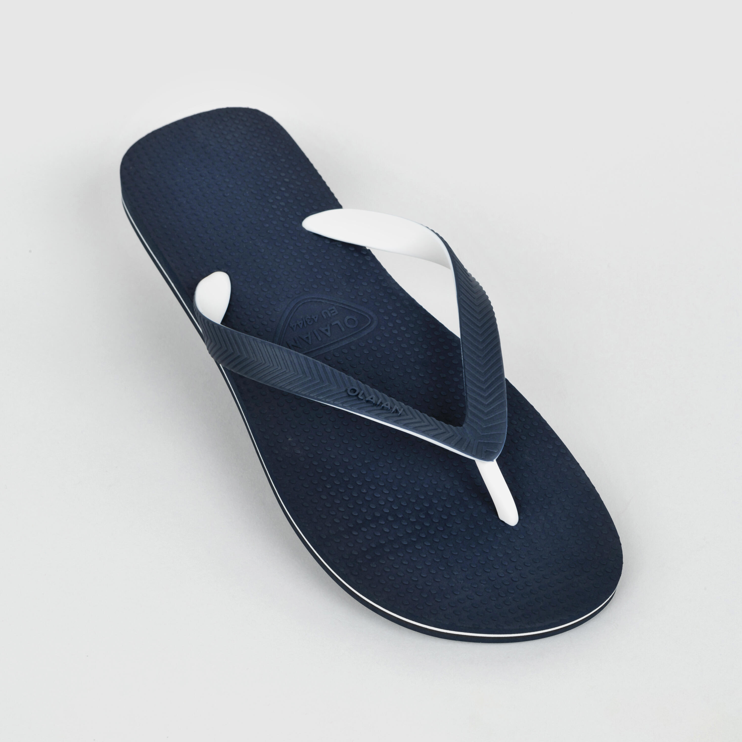 Men’s Flip-Flops - 500 Navy Blue