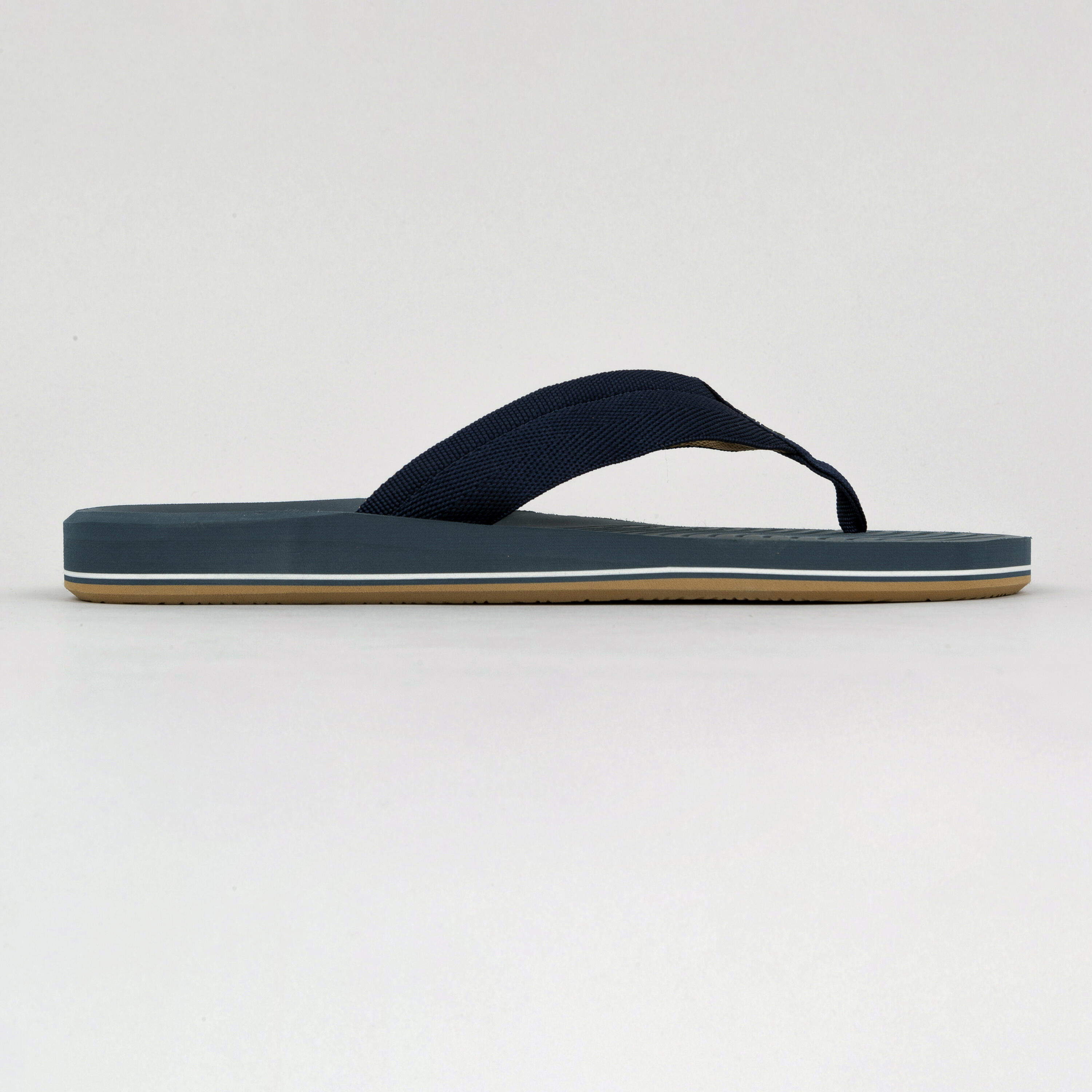 Men's FLIP-FLOPS 500 Navy 3/5