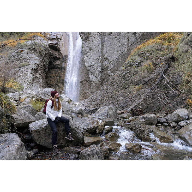 Pantalón de montaña y nieve perlante Mujer Quechua SH100