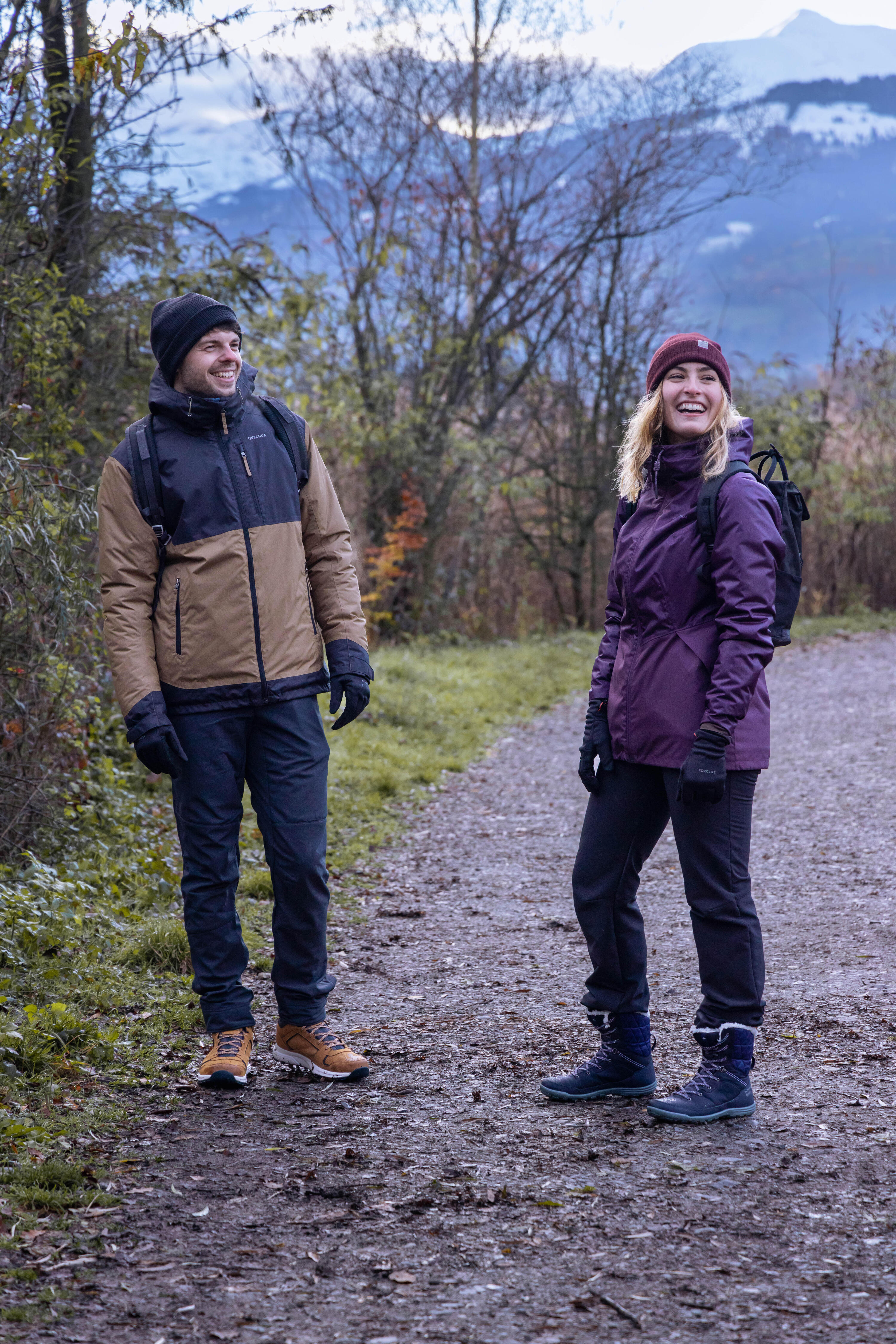 Seconde vie - Pantalon de randonnée -18°C déperlant homme, NH100 gris 8/8