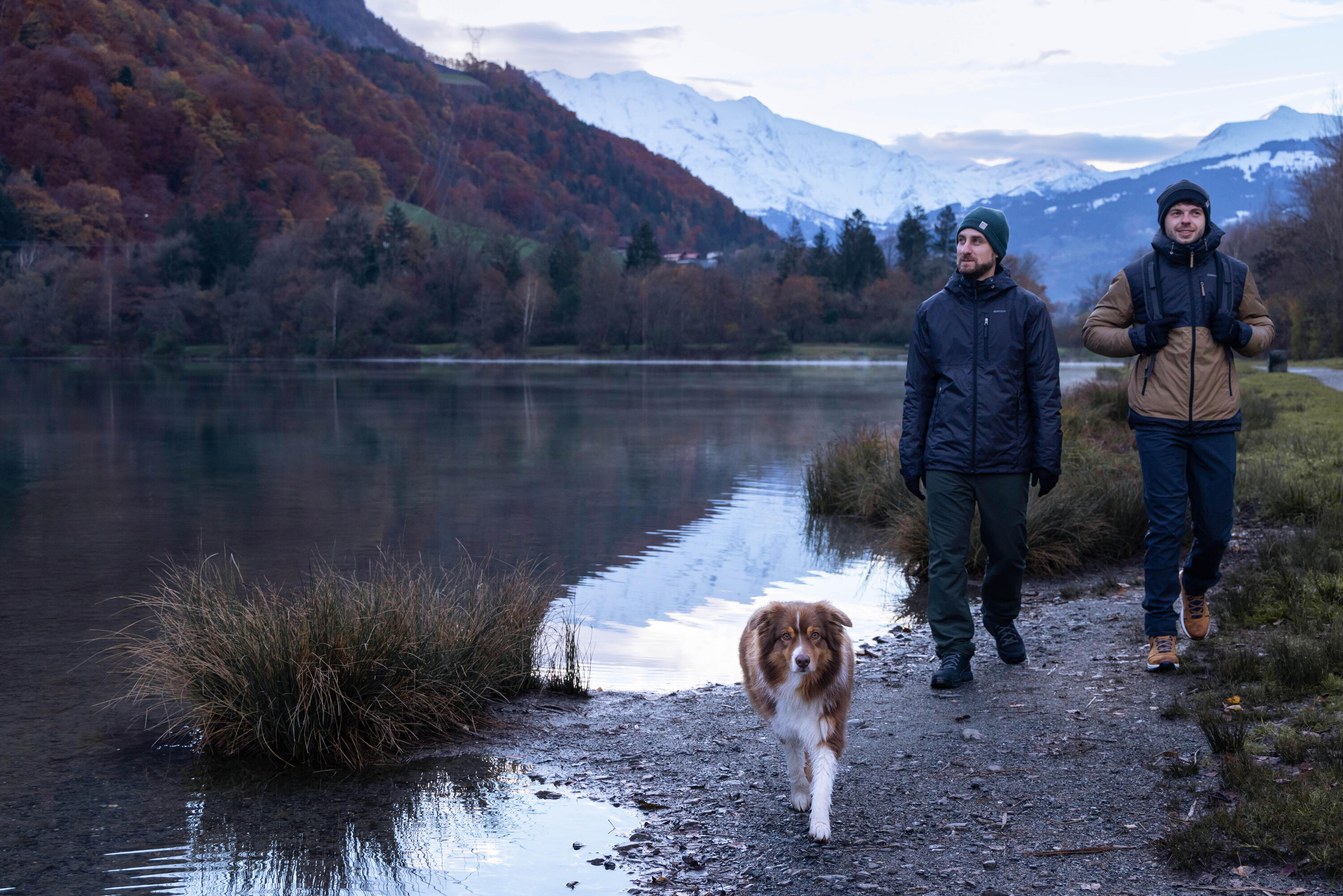 Seconde vie - Pantalon de randonnée -18°C déperlant homme, NH100 gris 7/8