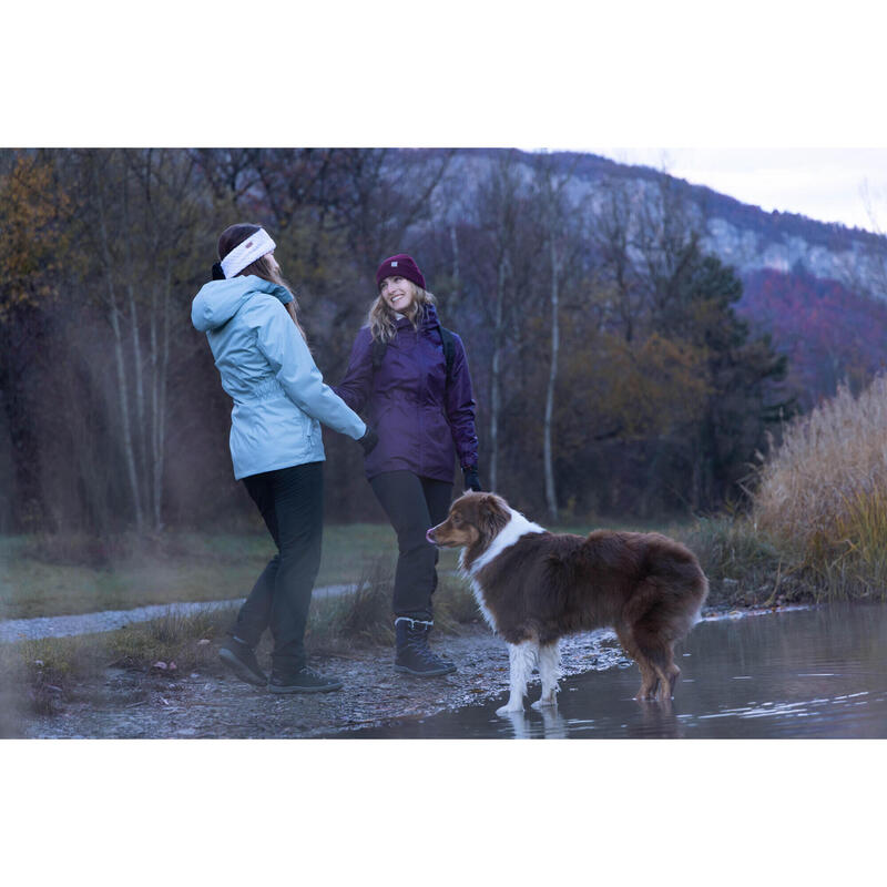 Kadın Sıcak Tutan Outdoor Pantolon - Siyah - NH100