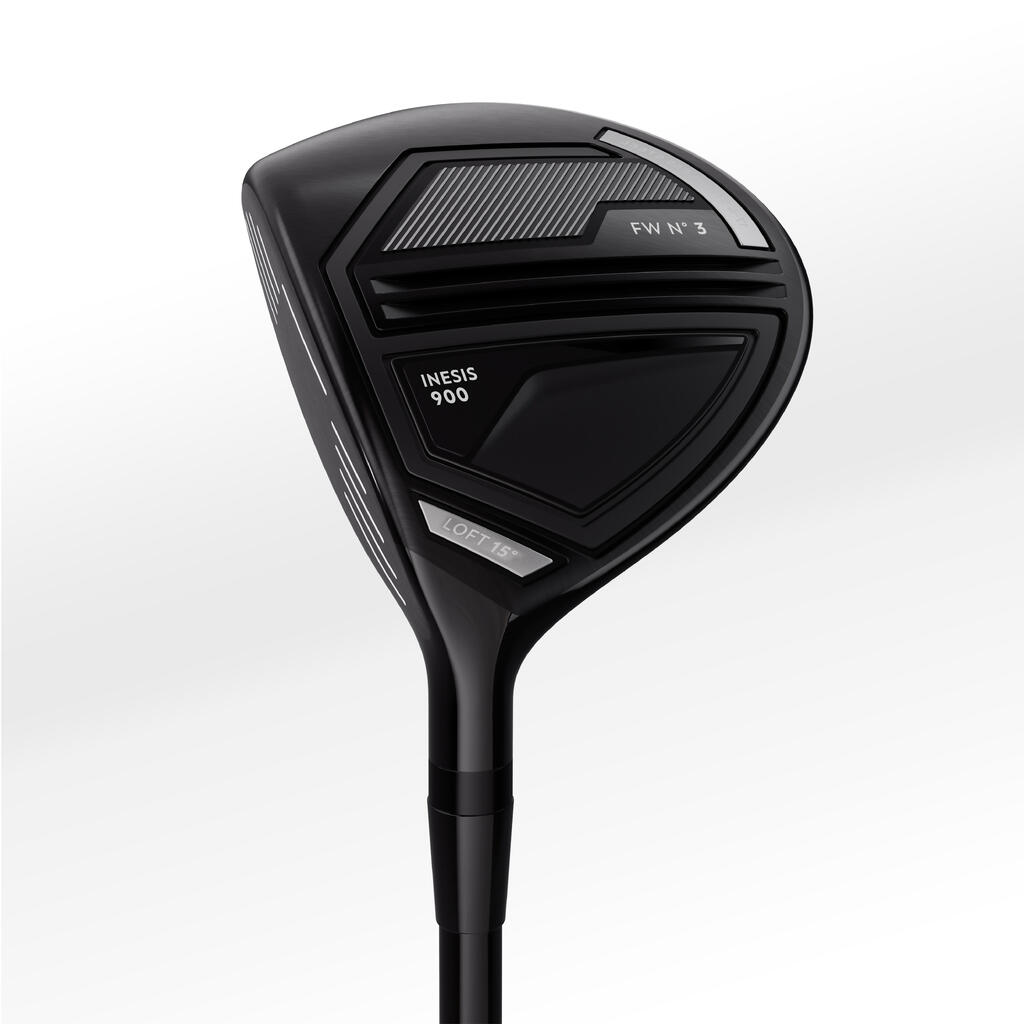 GOLF 3-WOOD LEFT HANDED MEDIUM SPEED - INESIS 900