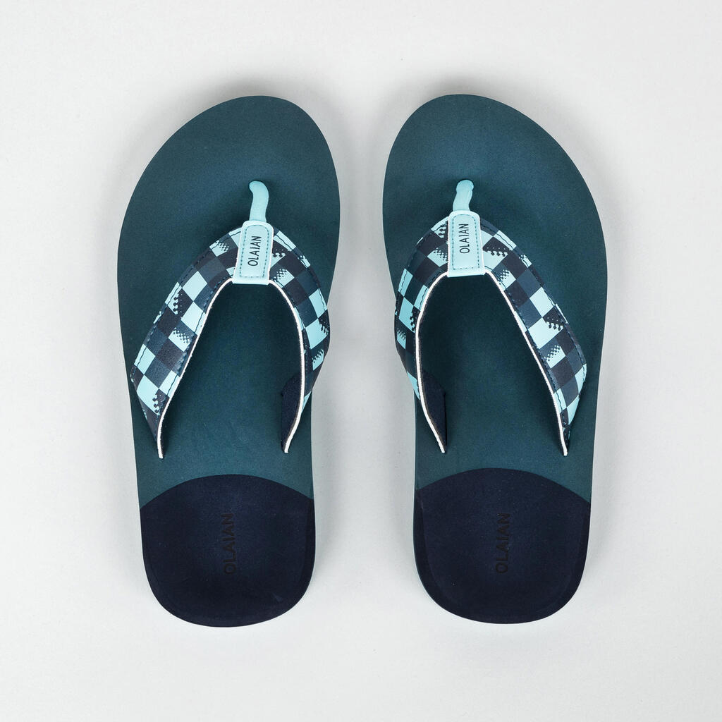 Boys' Flip-Flops 550 Square Blue