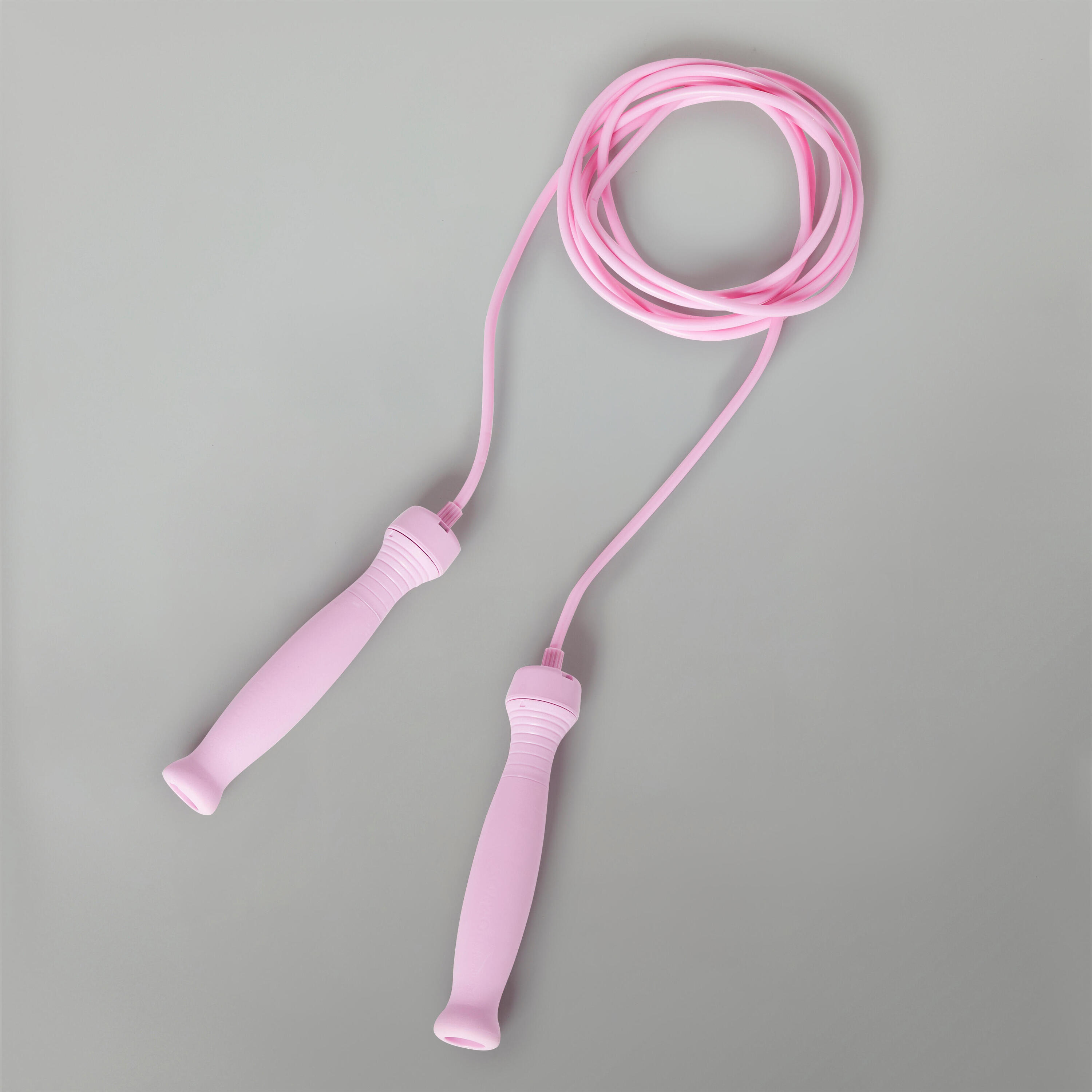 DOMYOS Skipping Rope 500 Rubber - Pink