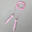 Skipping Rope 500 Rubber - Pink