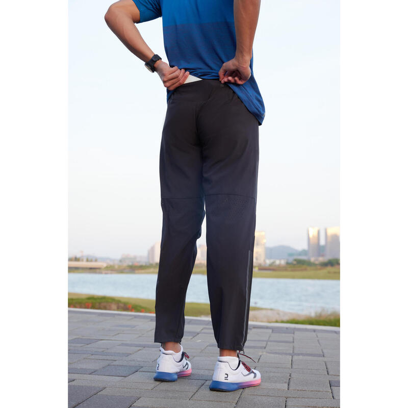 Pantalon de running léger Homme - KIPRUN Run 500 Light Noir