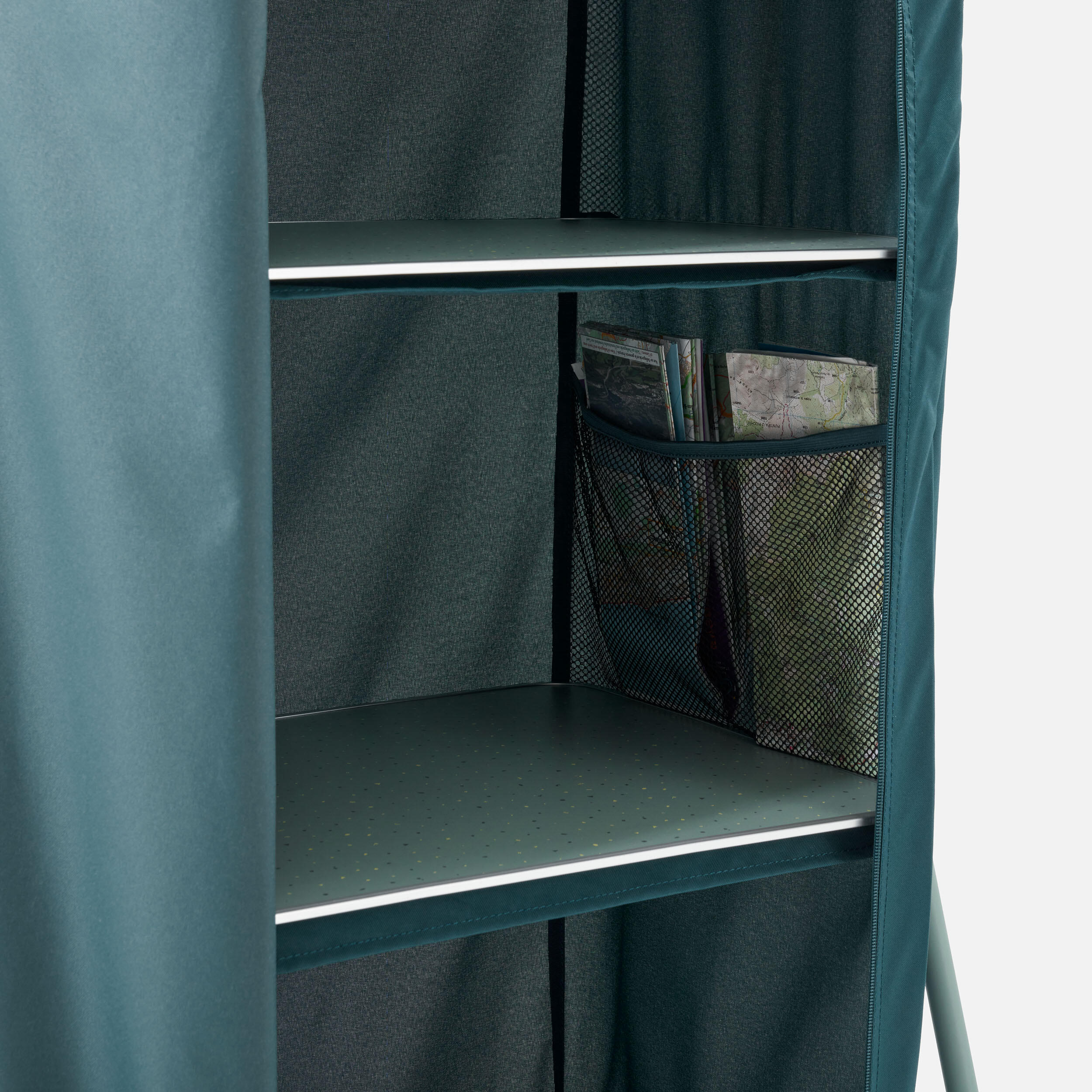 Opvouwbare en compacte campingkast Basic 10/22