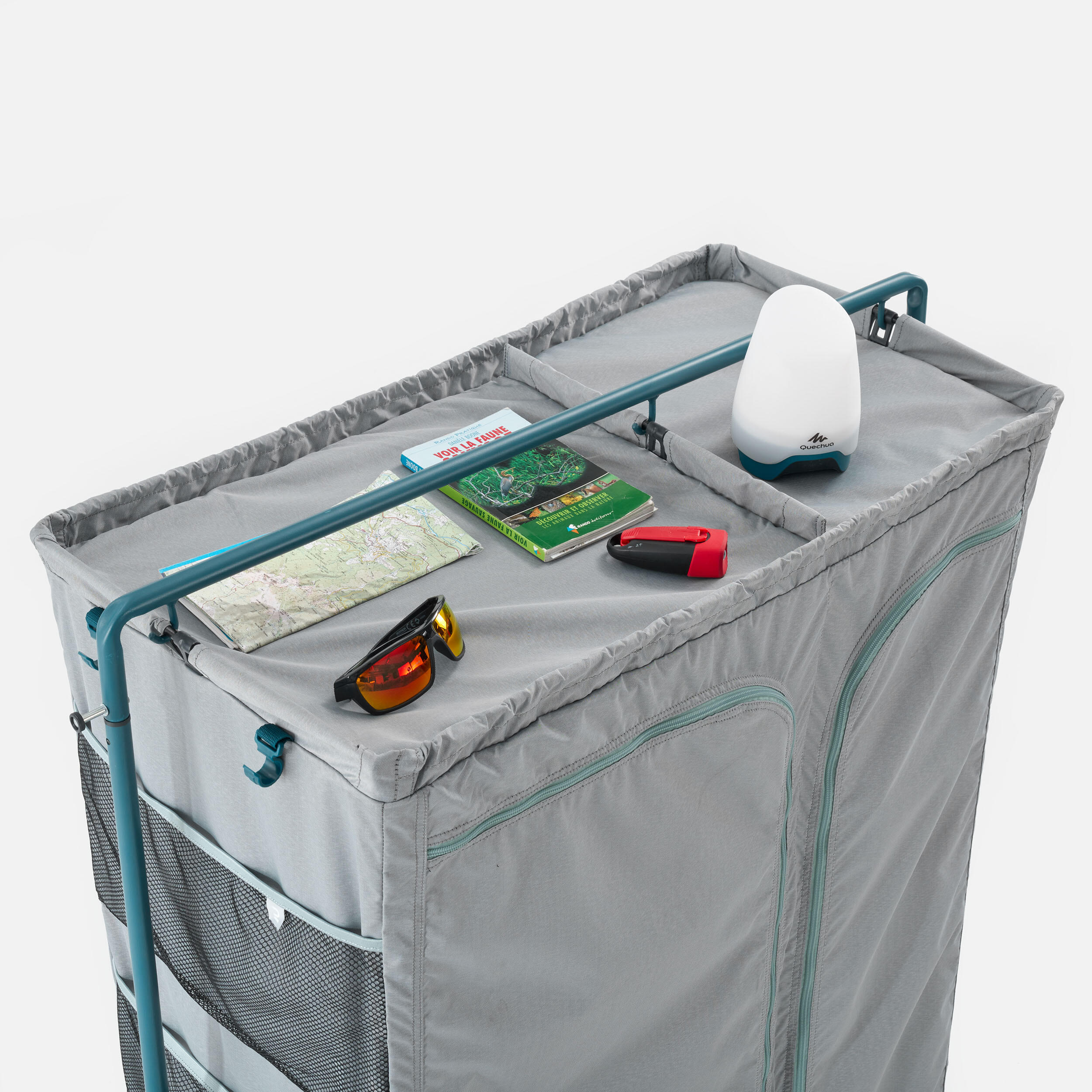 Grande armoire pliable et compacte pour le camping - confort 6/11