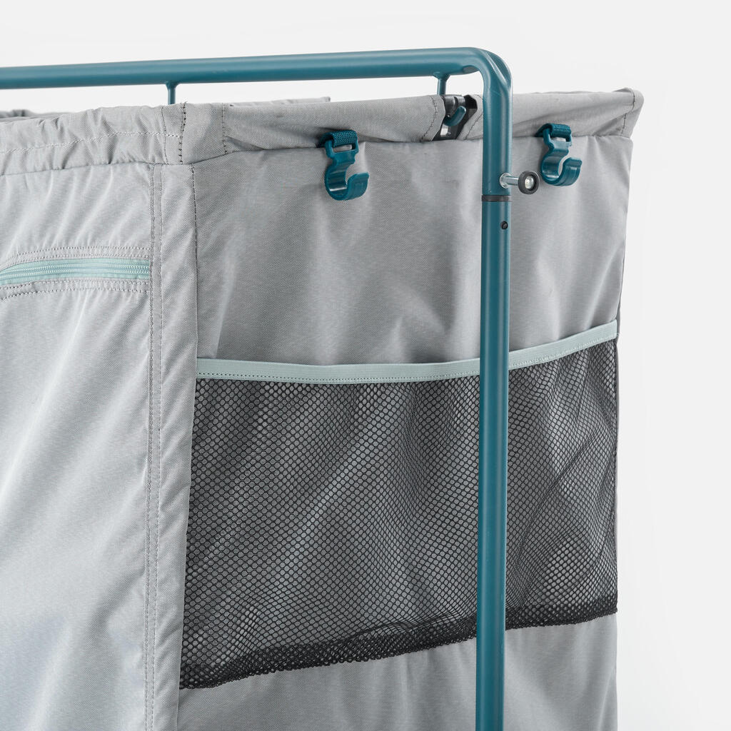 Large folding and compact camping wardrobe - Comfort