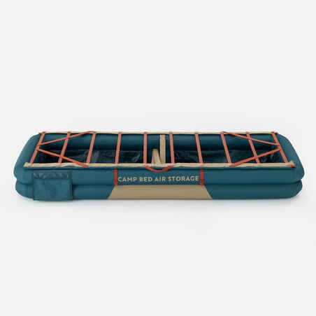 INFLATABLE CAMPING BED BASE - CAMP BED AIR + STORAGE 70 CM - 1 PERSON