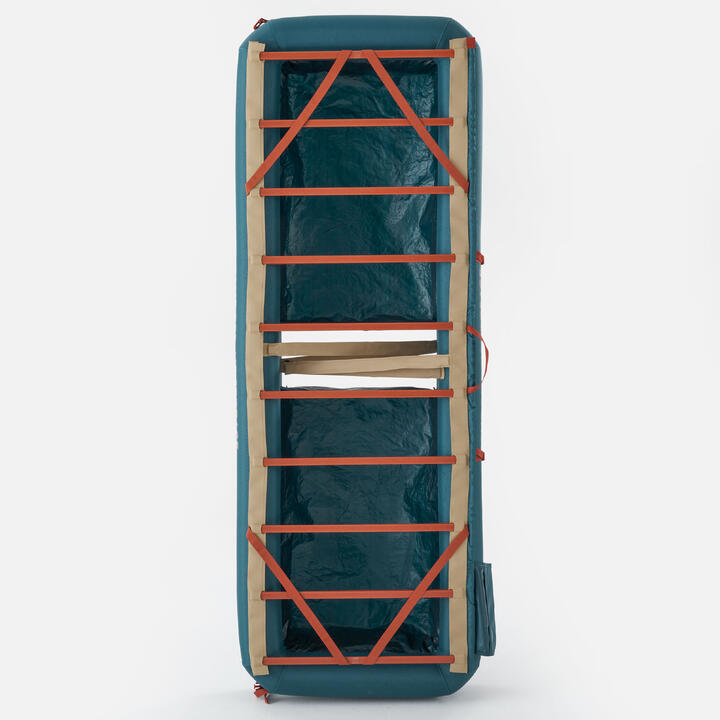 INFLATABLE CAMPING BED BASE CAMP BED AIR + STORAGE 70 CM 1 PERSON