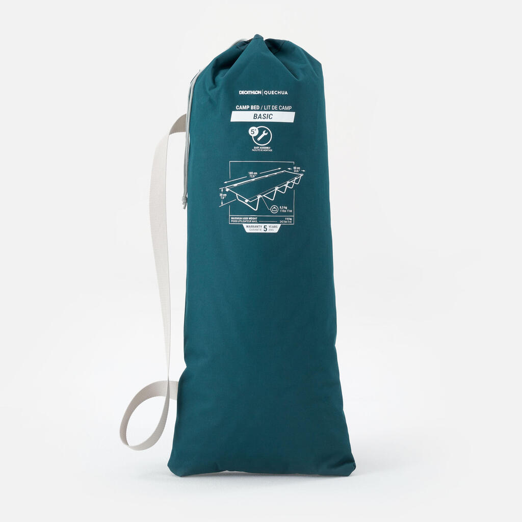 Postelja za kampiranje za eno osebo CAMP (60 cm)