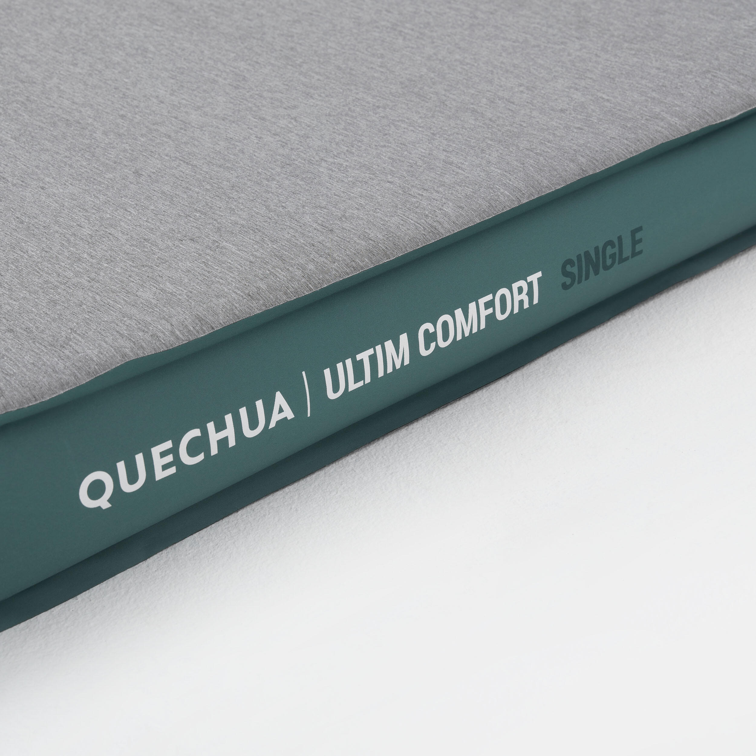 Matelas autogonflant de camping 1 personne, 200x70 cm, Ultim comfort gris 4/13