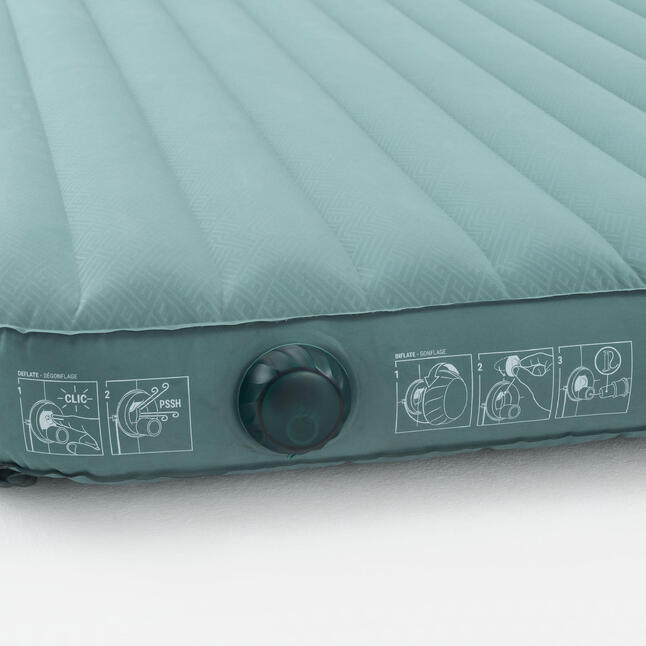 INFLATABLE CAMPING MATTRESS AIR SECONDS COMFORT 140 CM 2 PERSON