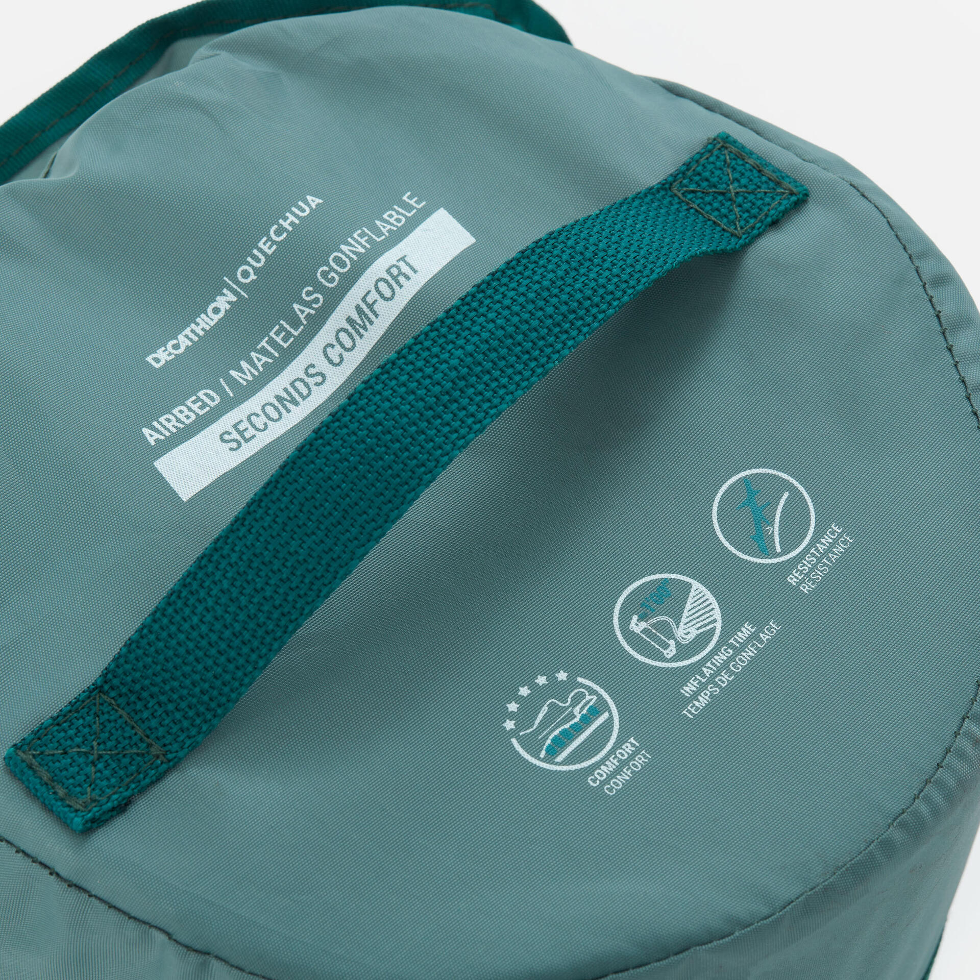 INFLATABLE CAMPING MATTRESS AIR SECONDS COMFORT 140 CM 2 PERSON