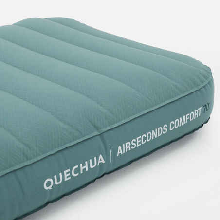 INFLATABLE CAMPING MATTRESS - AIR SECONDS COMFORT 70 CM - 1 PERSON