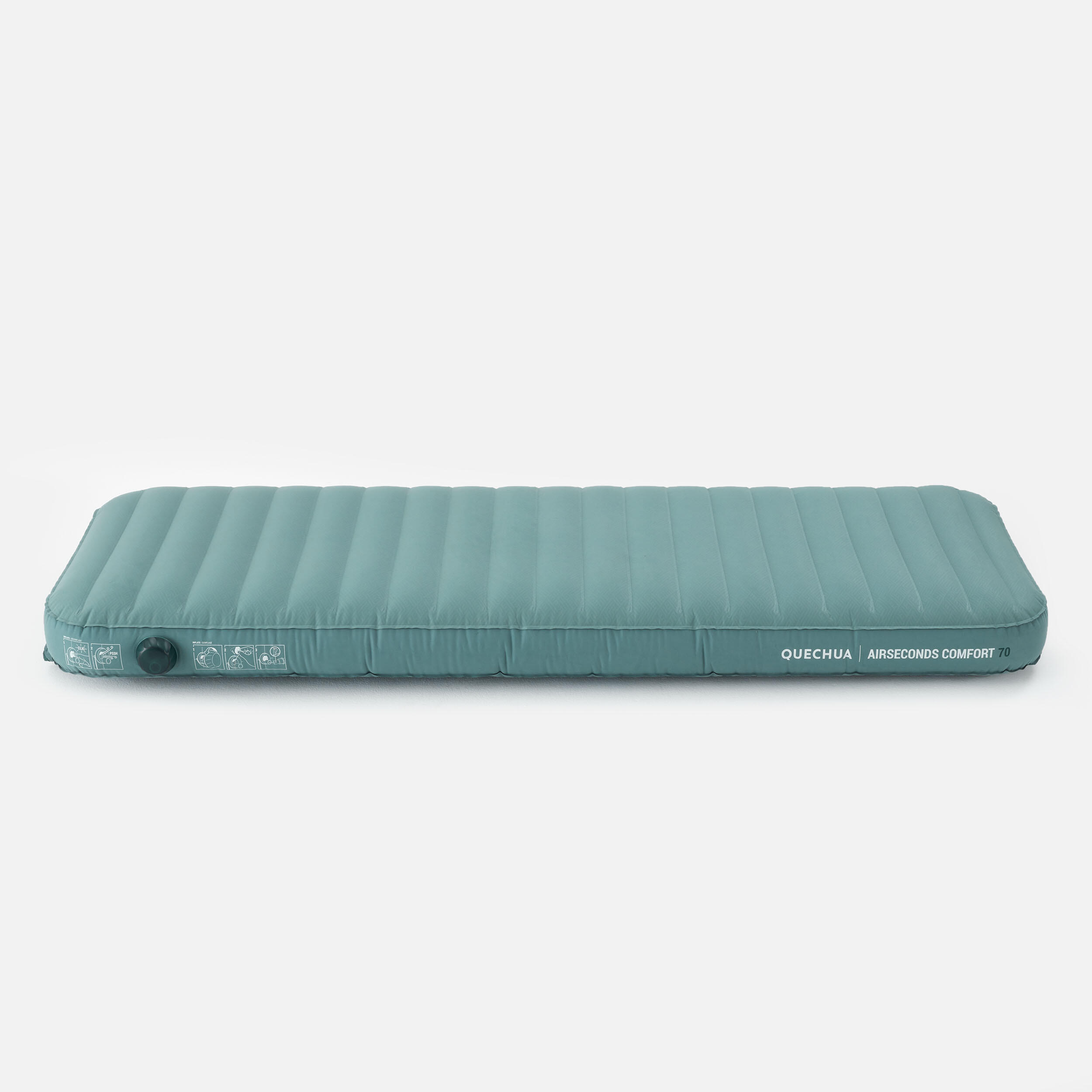 QUECHUA Kempingový nafukovací matrac Air Seconds Comfort 70 cm 1 osoba bez · záber 8