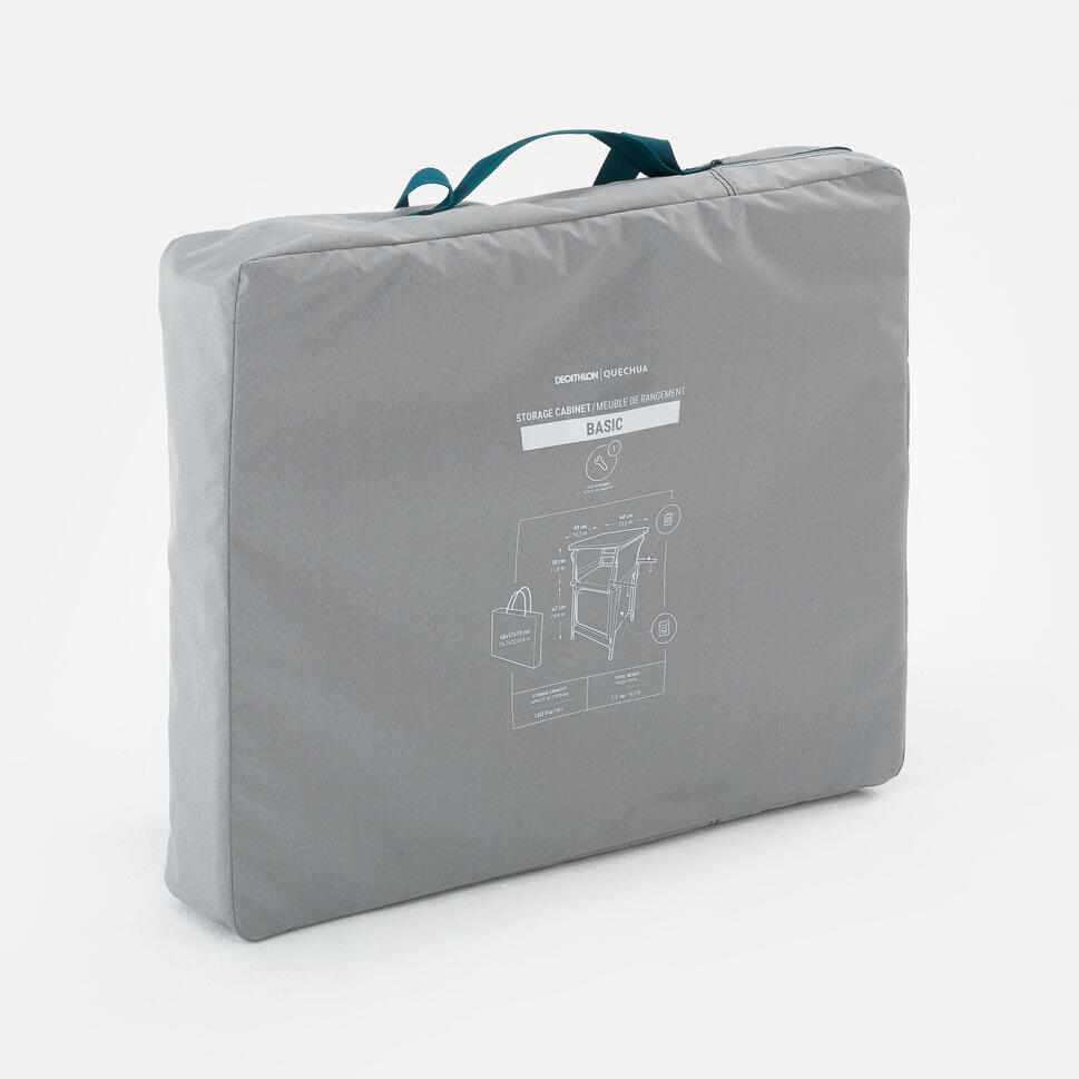 MEUBLE DE RANGEMENT PLIABLE ET COMPACT POUR LE CAMPING QUECHUA Decathlon