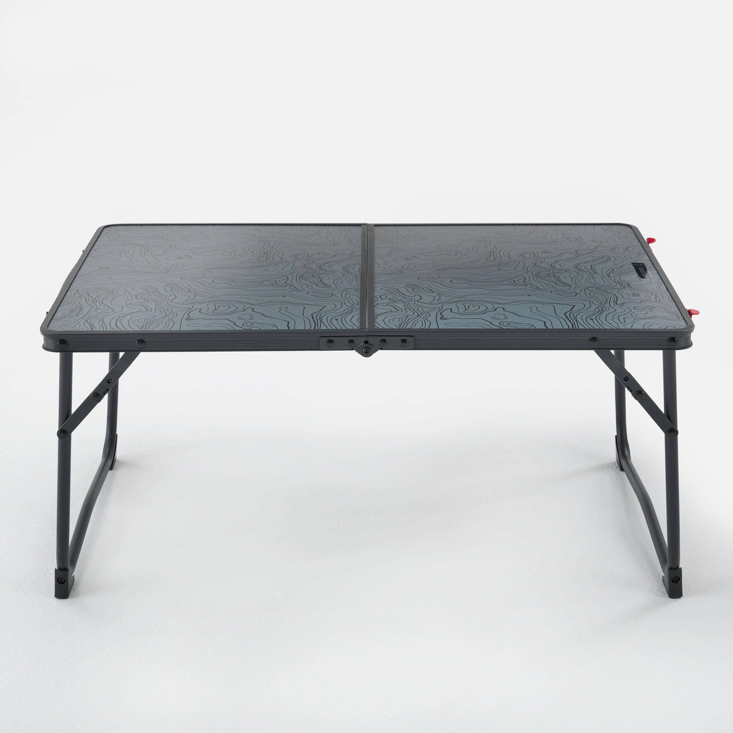 Camping Table Low Foldable Compact for 2 to 4 People - Dark Grey -  3