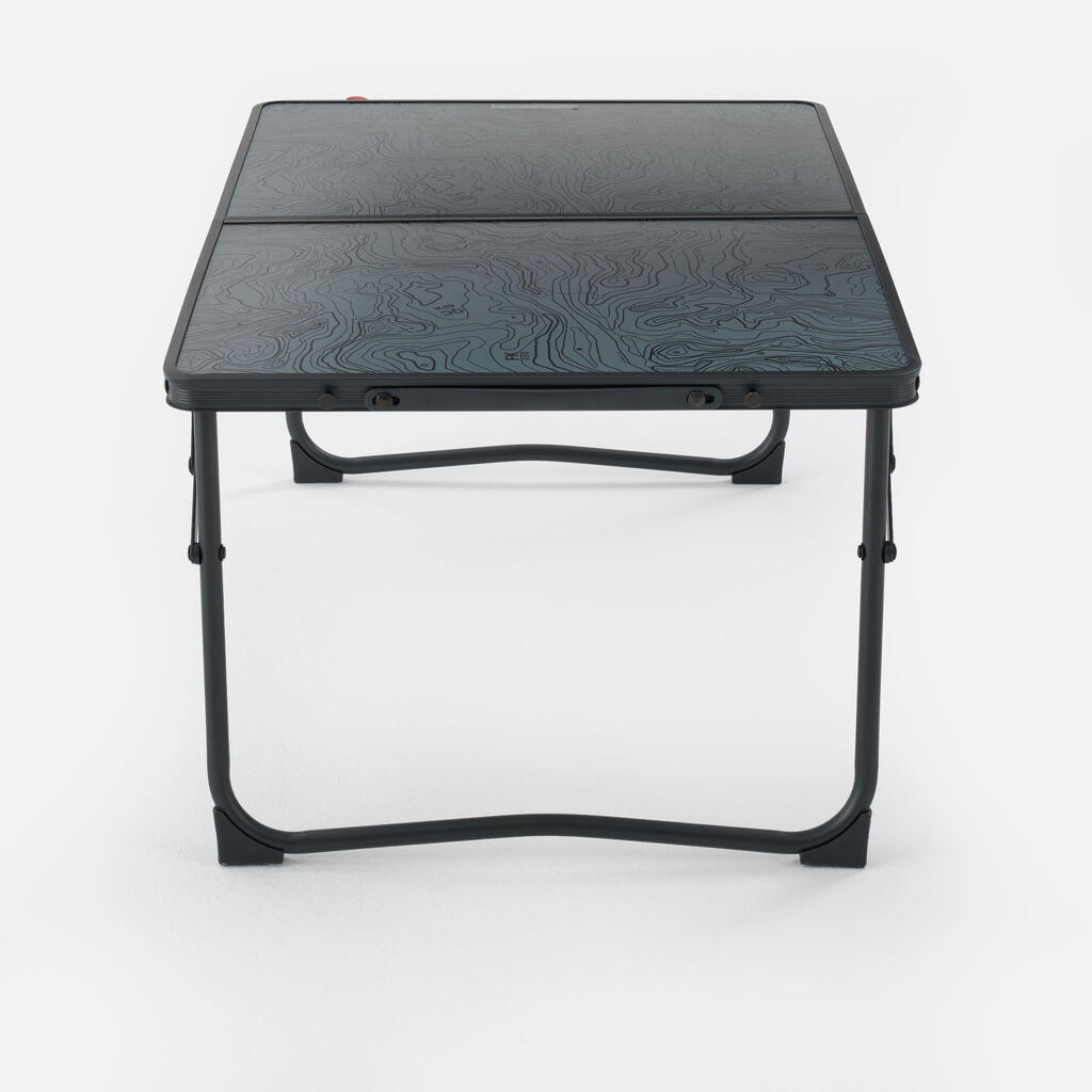 TABLE BASSE PLIANTE DE CAMPING - MH100 - GRISE