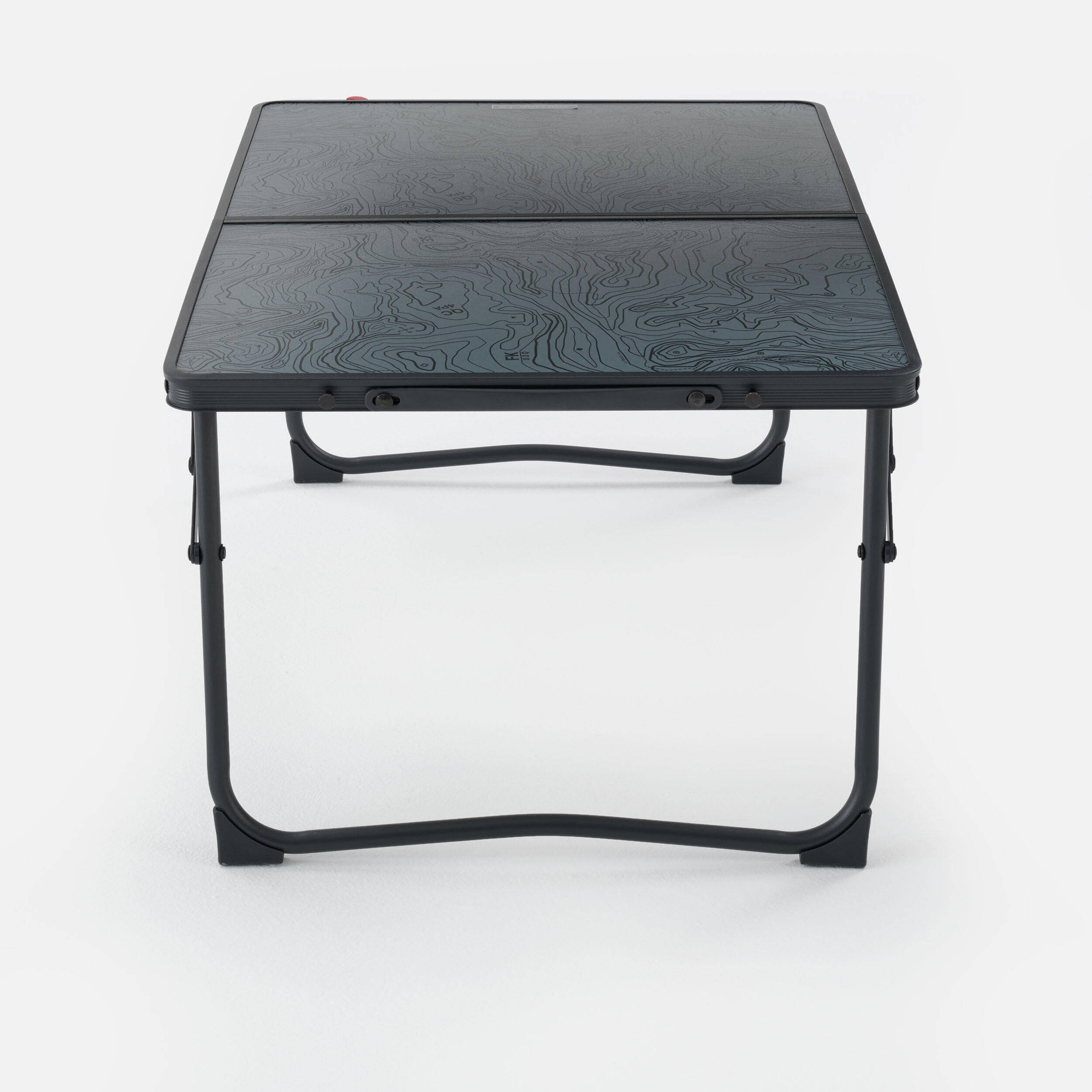 Camping Table Low Foldable Compact for 2 to 4 People - Dark Grey -  4