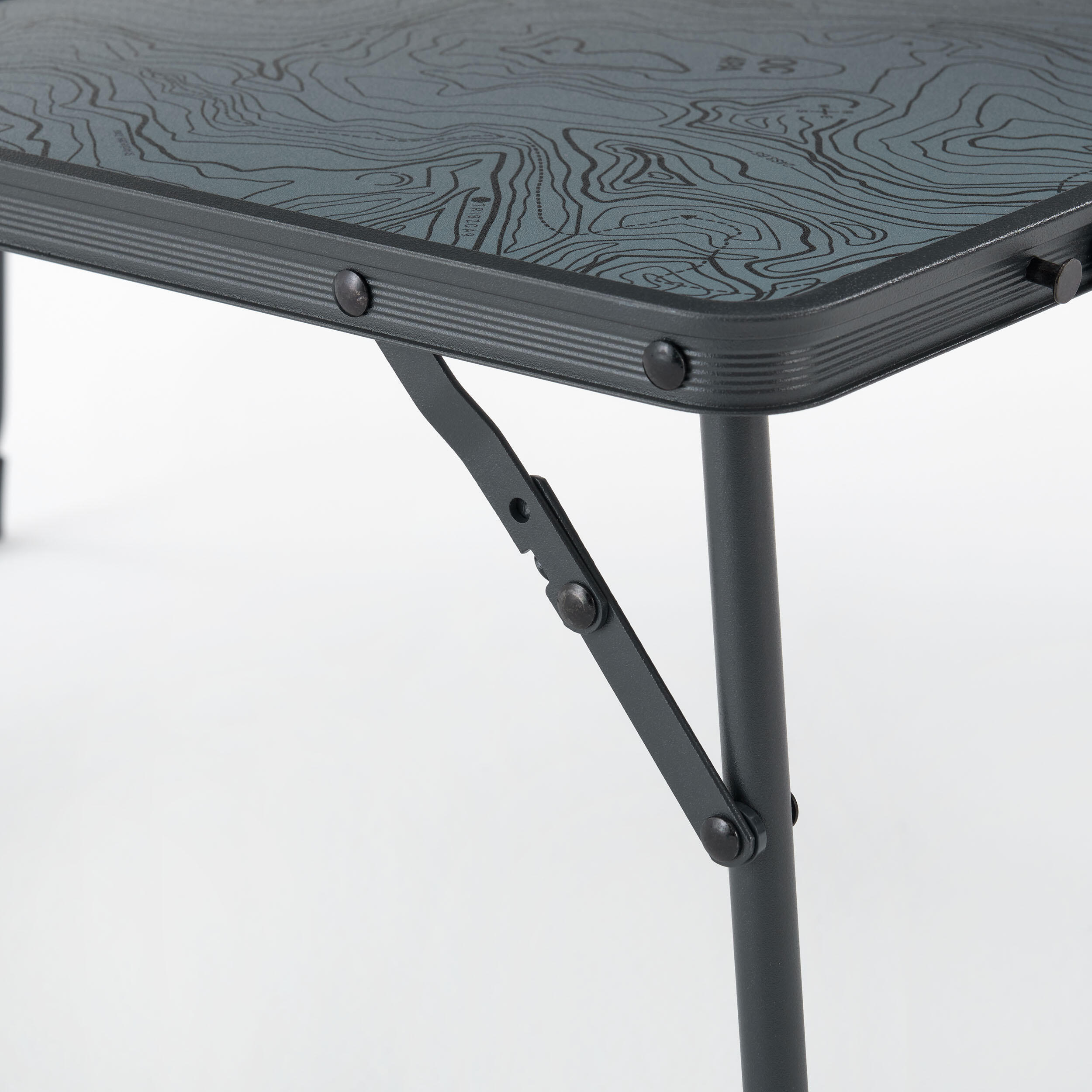 LOW FOLDING CAMPING TABLE - MH100 - GREY 5/10