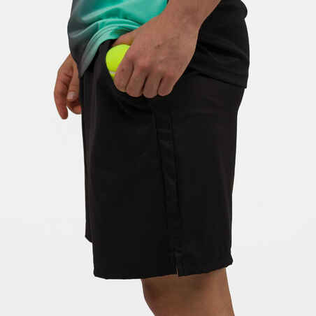 Pantalón corto de pádel transpirable Hombre 500 negro - Decathlon