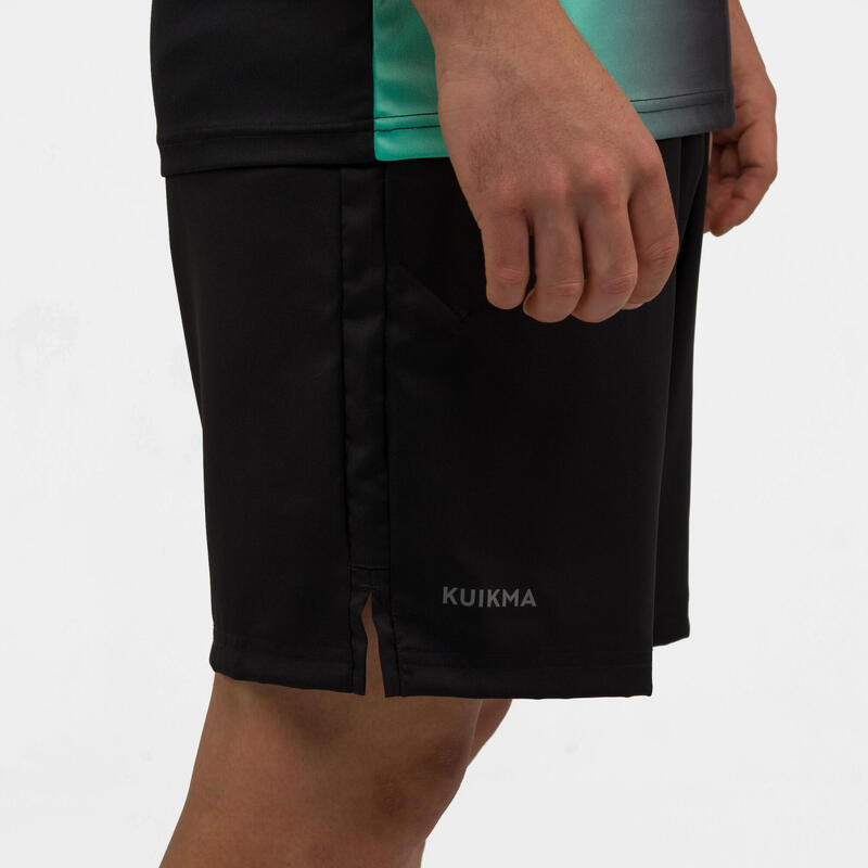 Herren Padelshorts atmungsaktiv - 500 schwarz