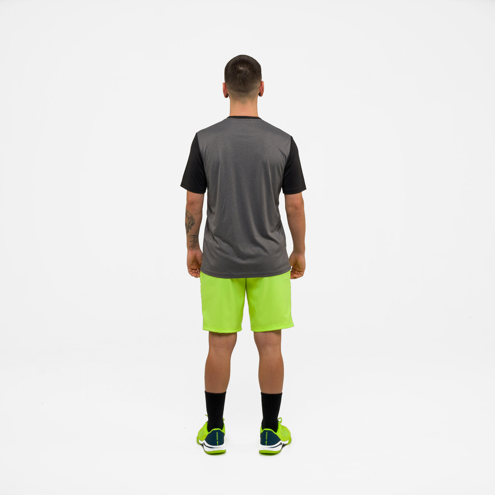 Men's Breathable Padel Shorts 500 - Yellow 7/7