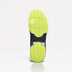 Chaussures de padel Homme - PS 500 noir jaune