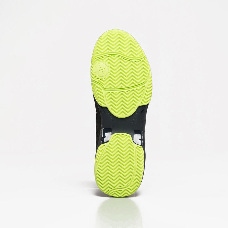 Zapatillas de pádel Hombre - Kuikma PS 500 Negro Amarillo