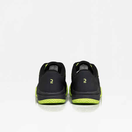 Ανδρικά παπούτσια padel PS 500 - Μαύρο/Κίτρινο
