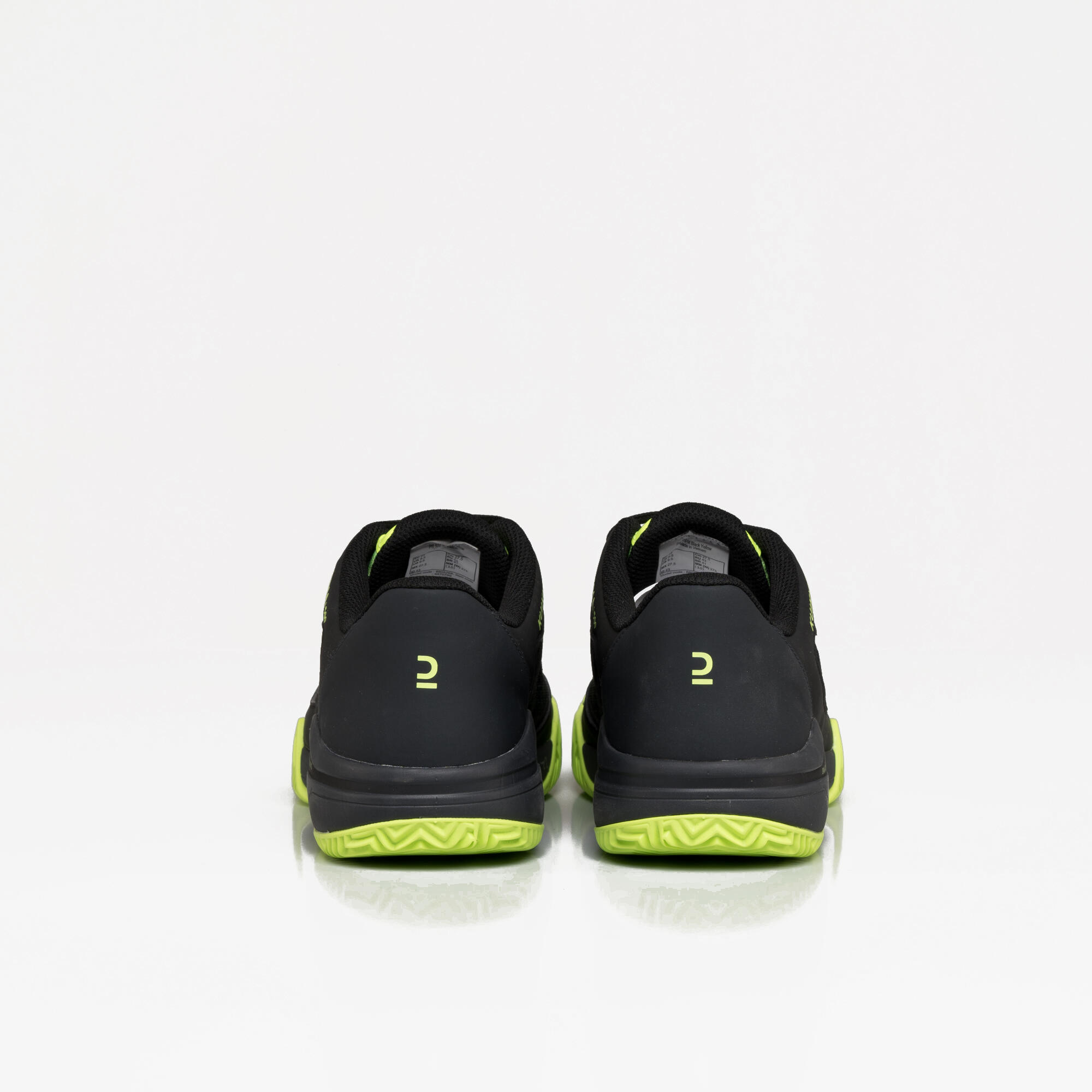 Men's Padel Shoes PS 500 - Black/Yellow 5/6