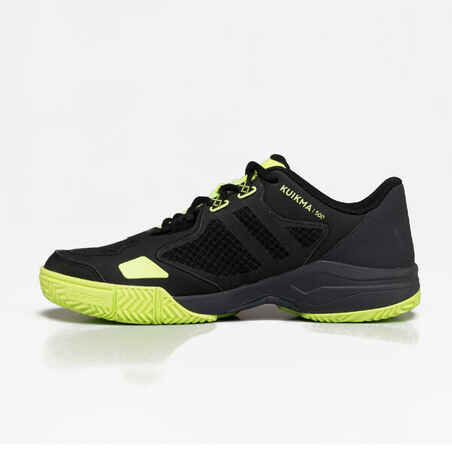 Men's Padel Shoes PS 500 - Black/Yellow