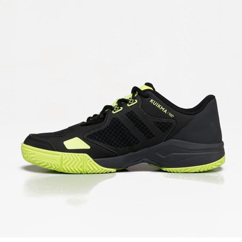 Scarpe padel uomo PS 500 nero-giallo