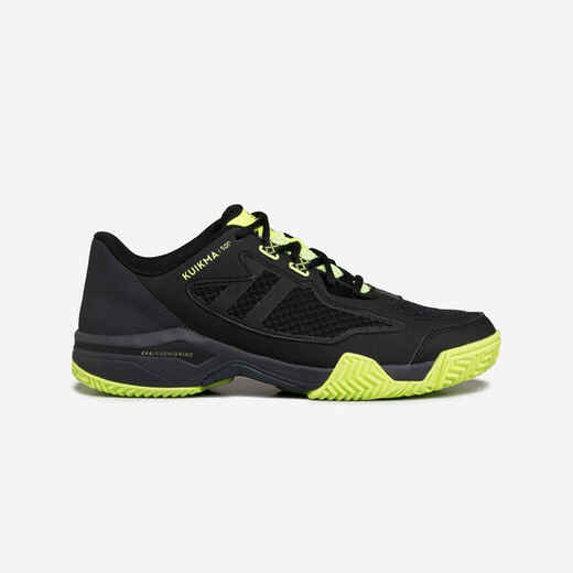 
      Chaussures de padel Homme - PS 500 noir jaune
  