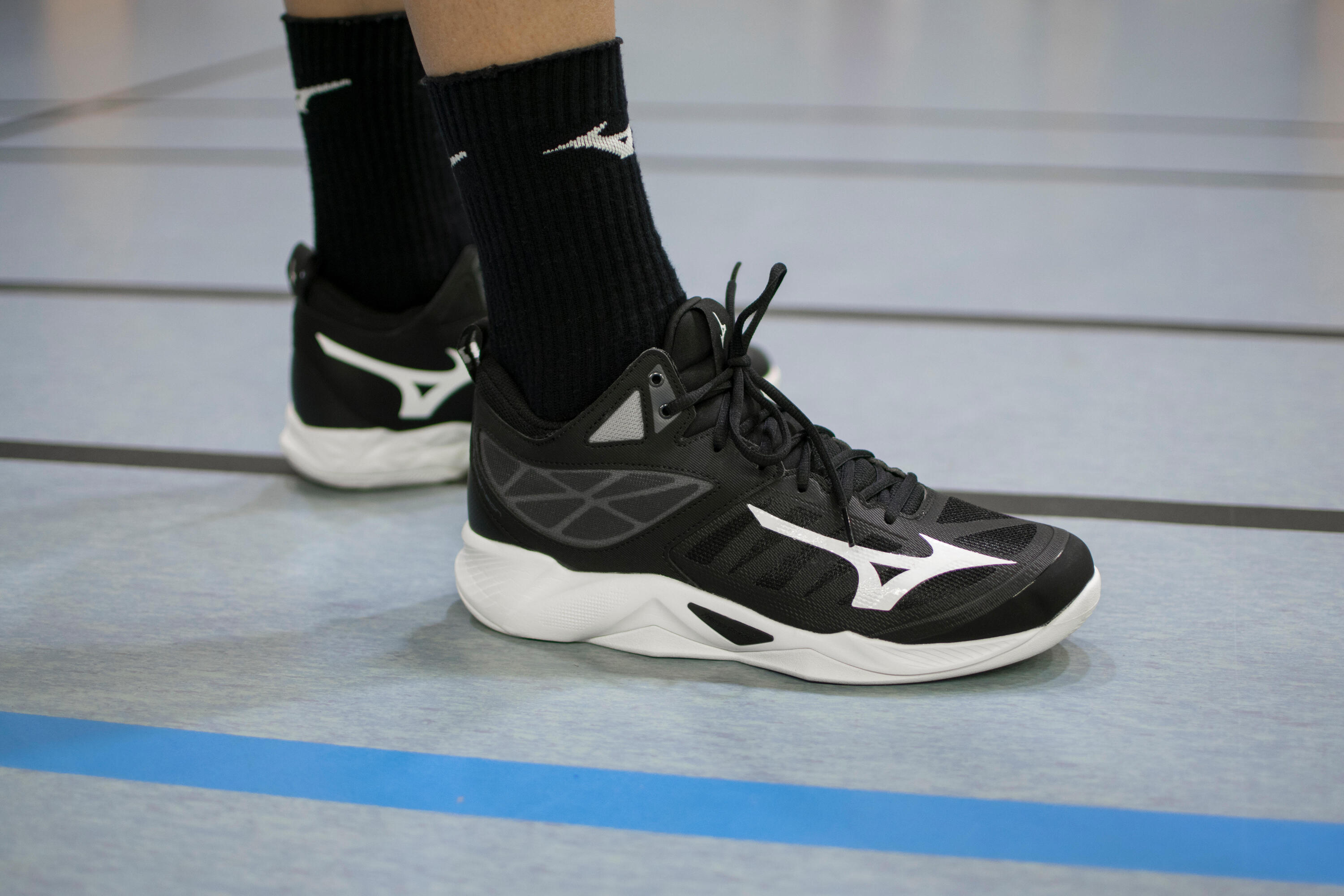 Scarpe pallavolo uomo Mizuno WAVE DIMENSION Mid nere 6/8