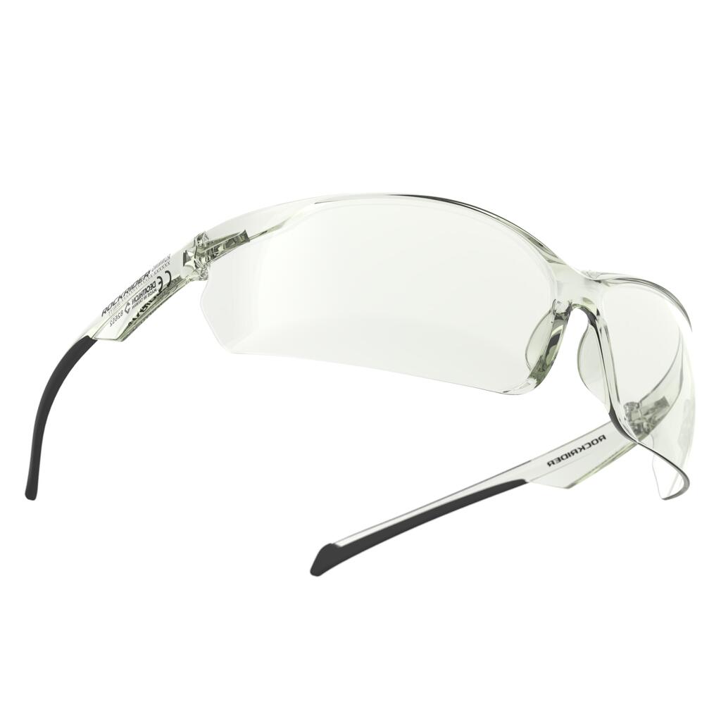 Cyklistické okuliare ST 100 na MTB kategória 0 priehľadné