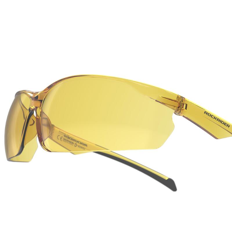 Óculos de BTT ST 100 Adulto Amarelo Categoria 1