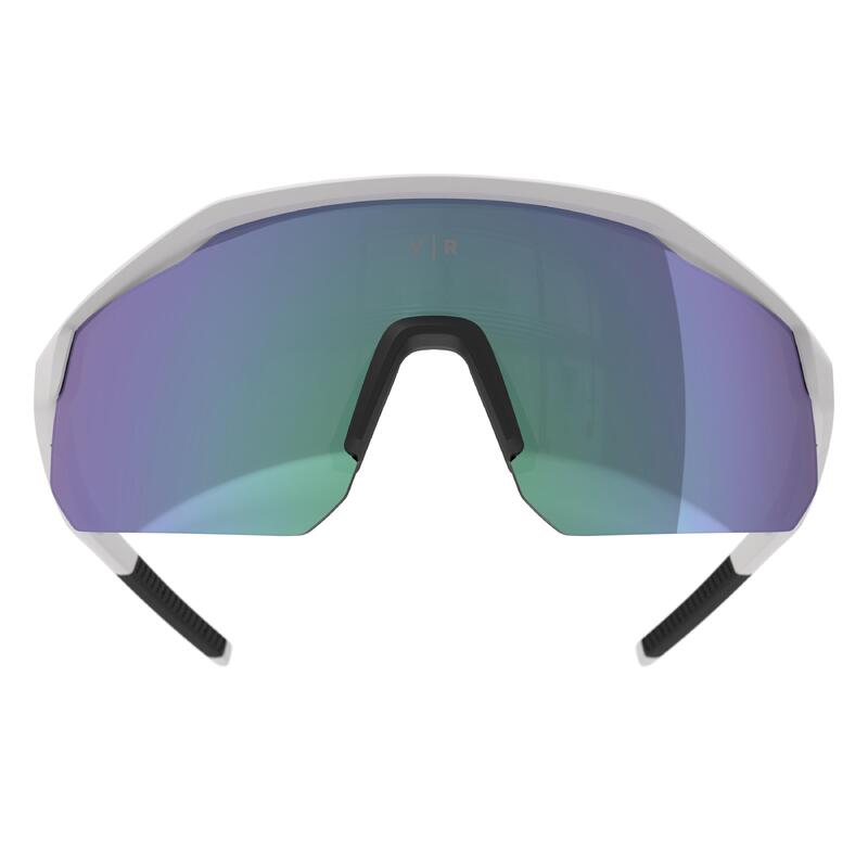 Fahrradbrille Rennrad ROADR 900 Damen/Herren Kategorie 3 weiss 