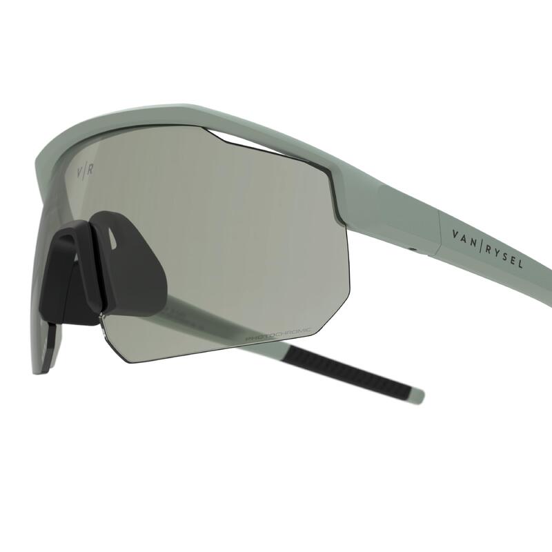 Fietsbril voor volwassenen PERF 500 LIGHT fotochromatisch glas grijs