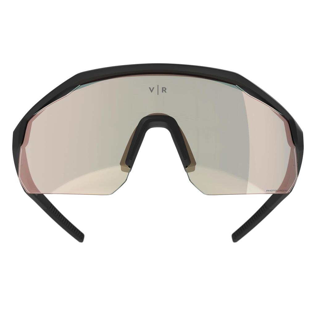 Fahrradbrille ROADR 900 photochrom HD Damen/Herren schwarz 