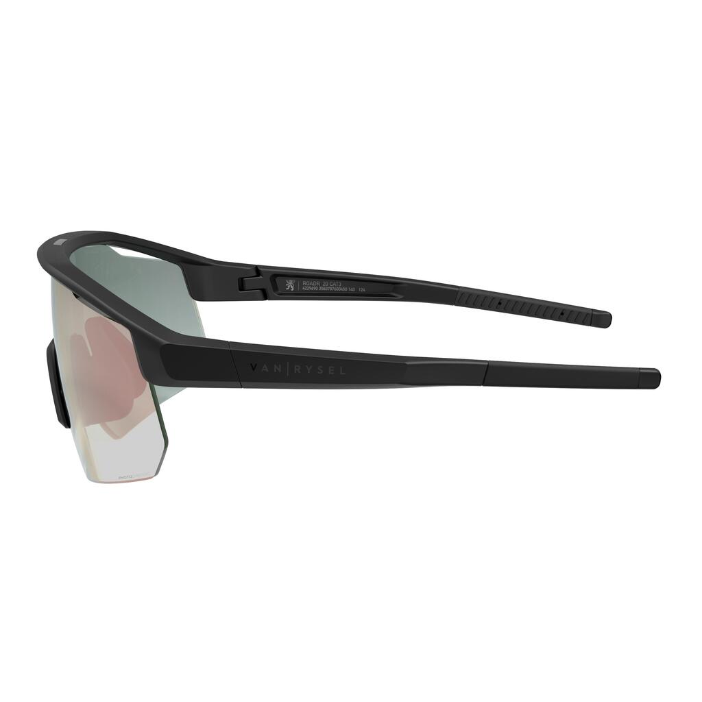 Fahrradbrille ROADR 900 photochrom HD Damen/Herren schwarz 