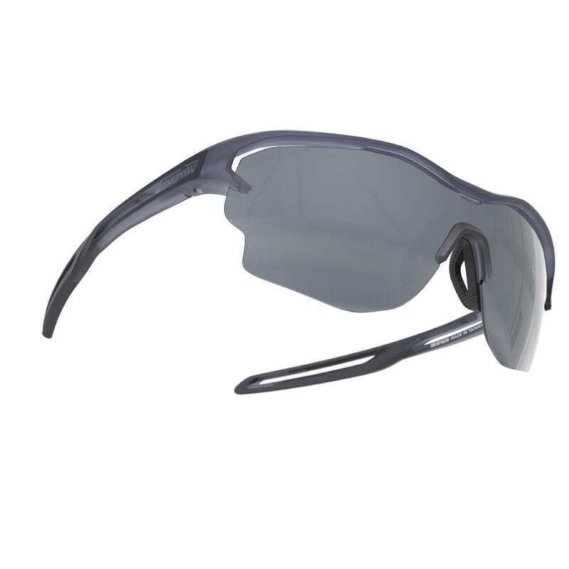 Lauf-Sonnenbrille Unisex Kategorie 3 - Runperf 2 transparent blau/silber