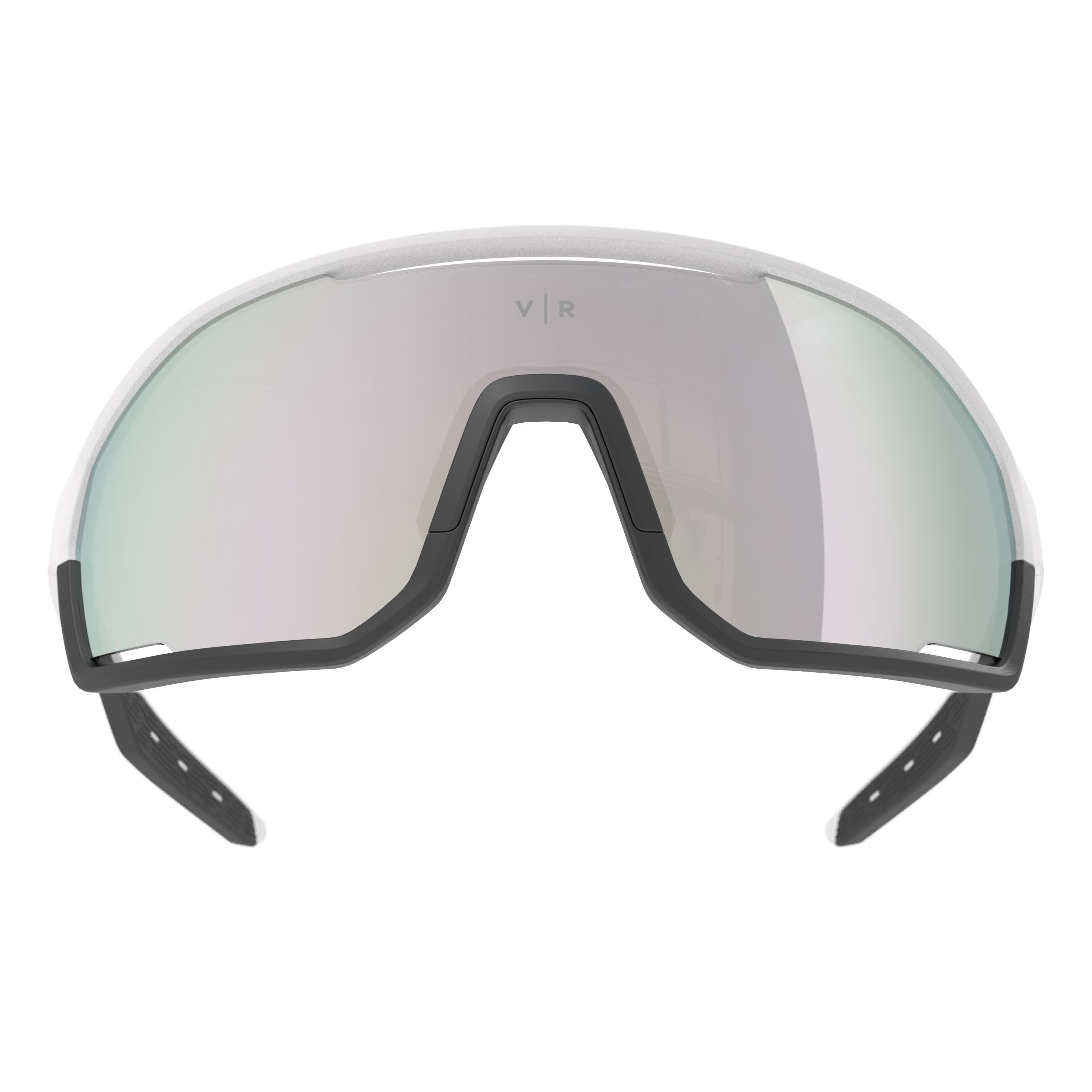 Adult Category 3 Cycling Sunglasses Perf 500 - White 2/7