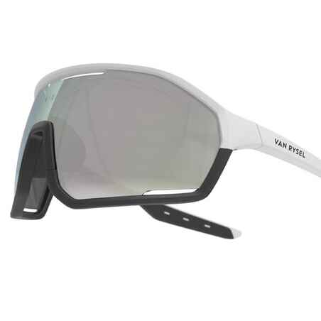 Adult Category 3 Cycling Sunglasses Perf 500 - White